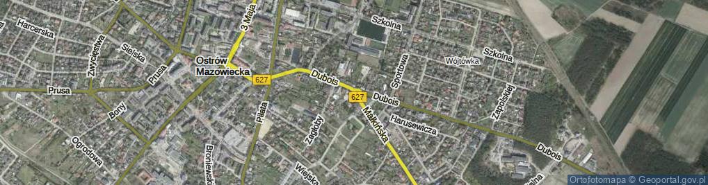 Zdjęcie satelitarne Rondo Obrębskiego Józefa, ks. rondo.